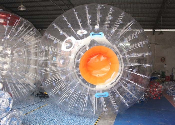 China De transparante Hoge Spelen van Duurzaamheids Opblaasbare Sporten 60kg voor Zorb-het Spoor van het Hellingsras leverancier