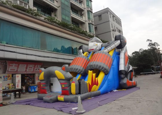 China Prachtige Commerciële Opblaasbare Dia, Robert Inflatable Super Slide 12L X 6W X 7H fabriek