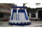 Kleine Blauwe Commerciële Opblaasbare Waterdia, iInflatable het Waterdia van pvc met Pool leverancier