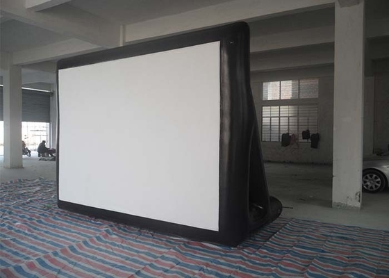 China Het openlucht 0.55mm Scherm van de het Geteerde zeildoek Opblaasbare Model, Opblaasbare Film van pvc voor Familie/Partijtijd fabriek
