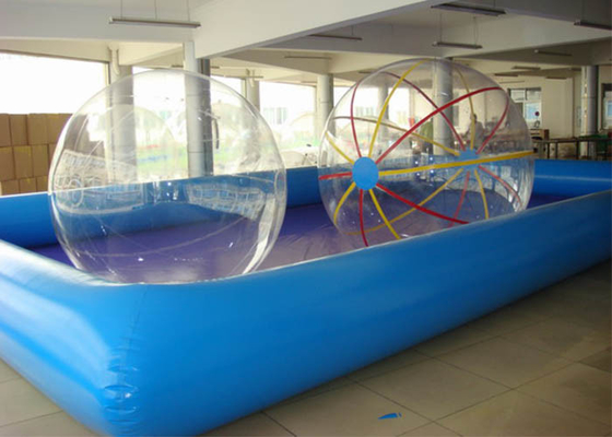 China Van de het Waterbal van de douane Duurzame Binnenplaats Opblaasbare de Pool Vierkante/Ronde Vorm voor Jonge geitjesspel fabriek